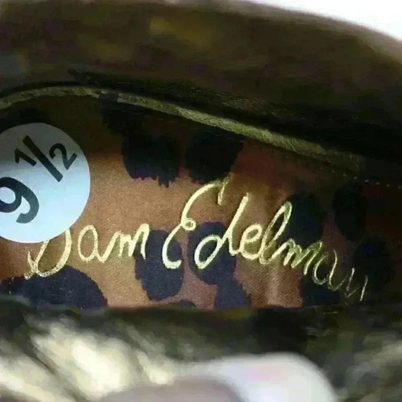 Sam Edelman Simone Women's Brown Suede Leather Ankle Boots  Size US 9.5 - Picture 8 of 11